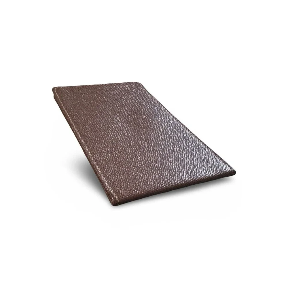 Louis Vuitton Brown Taiga Leather Bifold Pass ID Card Case Holder Brown(5)
